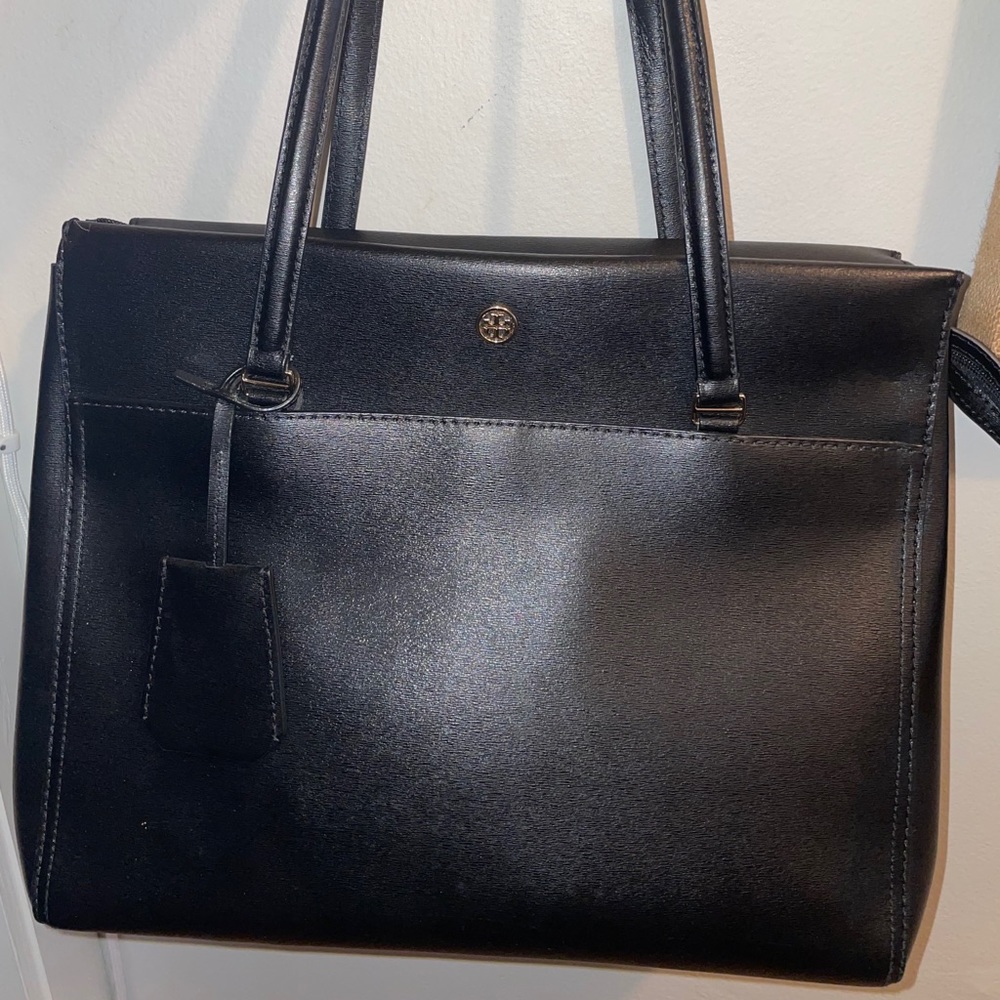 Black Tory Burch Parker Tote